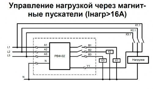 схема подключения